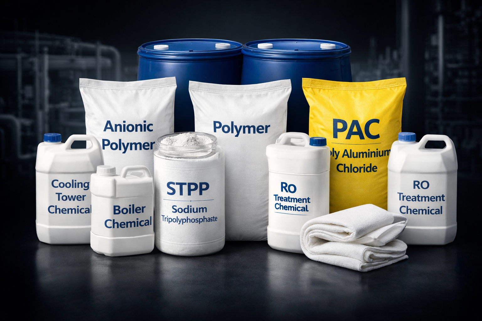 Industrial water treatment facility